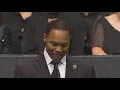 Son of Late Rev Jesse Jackson speaks at his father s memorial