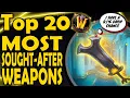 Top 20 Most Sought After Weapon Transmogs