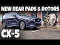 MAZDA CX-5 Rear Brake Pads Rotors Change