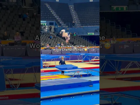 Lets turn up for T&T Worlds🙌 #gymnastics #sports #trampoline #olympics #tumbling #gymnast #flips