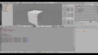 Blender Python tutorial Debug script Add BreakPoint