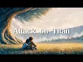 Download Lagu [1Hr] Attack on Titan | Relaxing Soft Piano | Sleep Piano Cover (With Nature Sounds)