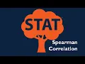 Spearman Rank Correlation using Python
