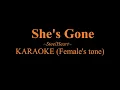 Download Lagu She's Gone - Steelheart | Karaoke (Female's tone) | Bubble Dia's tone