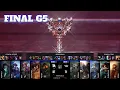 KT vs T1 - Game 5 | Grand Finals LoL Worlds 2025 | T1 vs KT Rolster G5 full