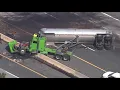 Driver critically injured after fiery tractor-trailer crash on Route 50 in Prince George s County
