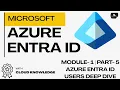 Azure Entra ID Users Deep Dive Audit Logs Sign-in Logs Deleted Users Module 1 Part 5