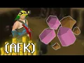 Mining Amethyst for 10 HOURS to Make Money AFK in OSRS