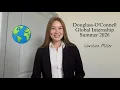 Caroline Miller CIEE Douglass-O Connell Summer 2026 Global Internship Application