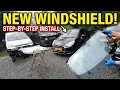 Basic windshield replacement from start to finish