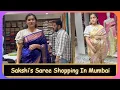Lagu Sakshi’s Saree Shopping In Mumbai | Part 1 | Marathi Vlog 921 |