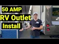 Installing a 50 Amp RV outlet at your home - Why Not RV Episode 2