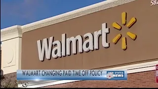 Walmart Changing Paid Time Off Policy