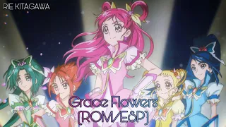 healin good precure movie grace flowers rom esp 