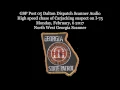 GSP Post 5 Dalton Dispatch Scanner High speed chase of Carjacking suspect on I-75