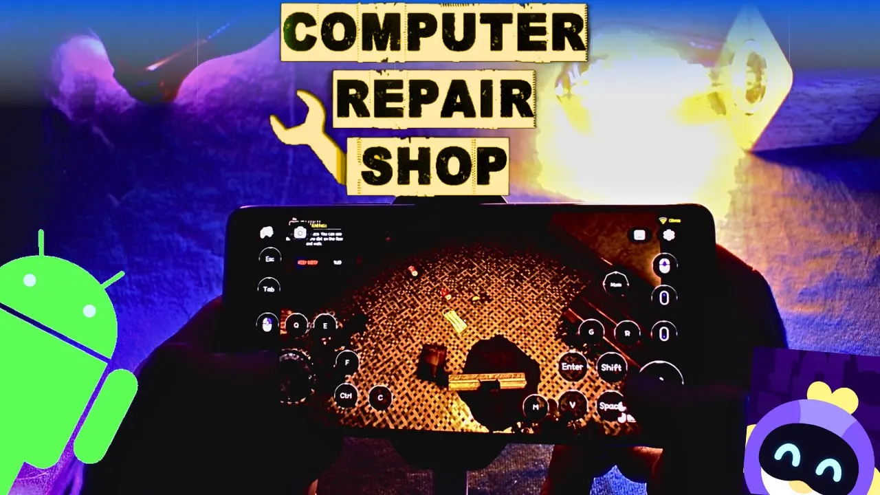Computer Repair Shop Simulator - Mobile Android Gameplay - Android Cloud Gaming - Chikii