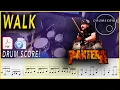 Download Lagu Walk - Pantera | DRUM SCORE Sheet Music | #50 DRUMSCRIBE