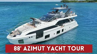 2020 Azimut Grande 27m “Enchante” Tour | Boating Journey