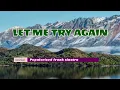 LET ME TRY AGAIN frank sinatra karaoke