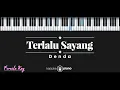 Download Lagu Terlalu Sayang – Denda (KARAOKE PIANO - FEMALE KEY)