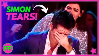 Simon Cowell Bursts Into Tears as His Girlfriend Rushes IN SEE WHY