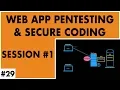 Web Application Penetration Testing and Secure Coding - Part 29