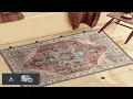 Boho Tribal Area Rug 2x3 Small Entranway Rug Bathroom Doormat Indoor Carpet