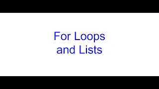 For Loops and Lists in Python Learn Python From Scratch 4 Kovolff