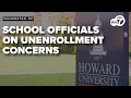 Howard University speaks on students unenrolled weeks before classes start