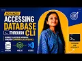 Access MySQL Database Using CLI Command Line Interface CLI Tutorial for Beginners Lecture 30