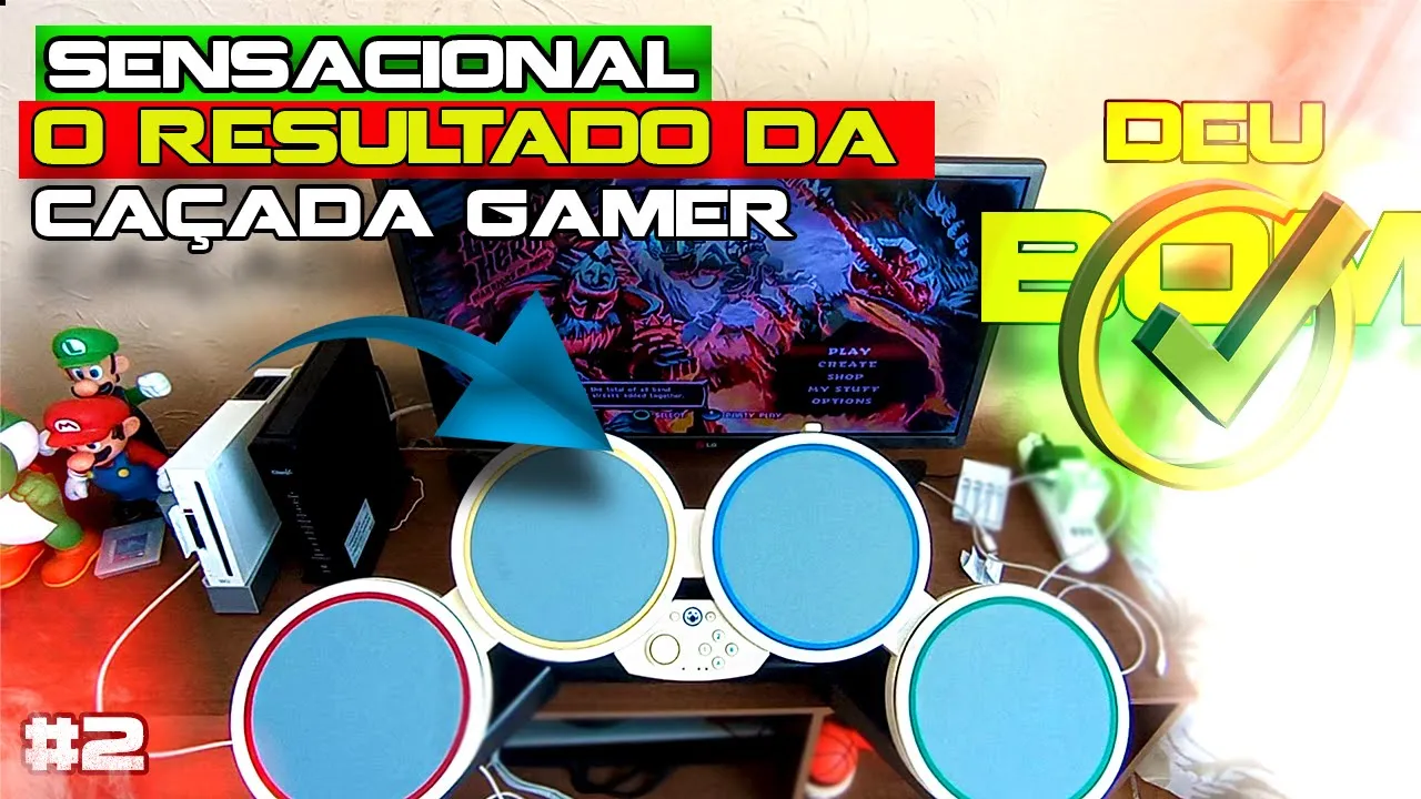 BATERIA DO WII NA PRIMEIRA CAÇADA GAMER DEU BOM E DEU RUIM - Caçada Gamer 2023 #2
