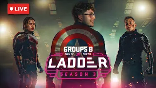 🔴 LIVE - $60,000 PullzeCheck Ladder Groups - Day 1/2 | !tourney