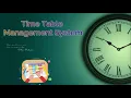 Time Table Management System Database Projects PHP projects