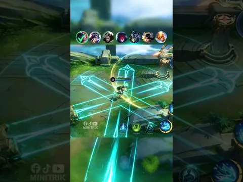 Hero Low HP Can Dodge Tower Damage #mobilelegends #MLBB #2026MYHERO #minitrik #fyp