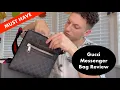 Richie s Reviews Gucci GG Supreme Black Small Messenger Bag