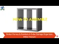 How To Assemble Better Homes Gardens 4 Cube Storage