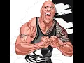 Dwayne The Rock Johnson coloring page