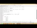 learn c in hindi part-24 function call by value and reference