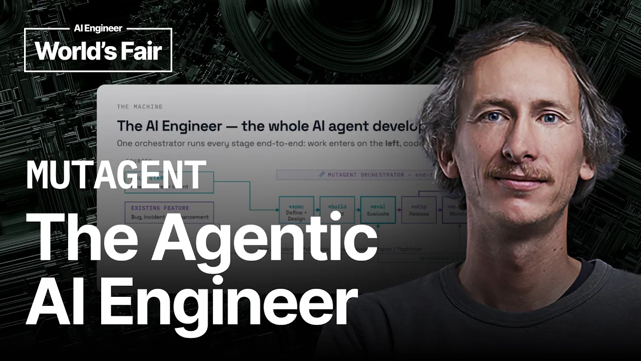 The Agentic AI Engineer - Benedikt Sanftl, Mutagent: video thumbnail