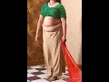 How To Plus Size Aunty Saree Draping Perfectly Step by Step Low Waist Saree draping