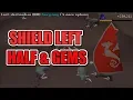 FASTEST SHIELD LEFT HALF GEMS - Ironman Guide OSRS