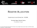 Register Allocation - Part 1