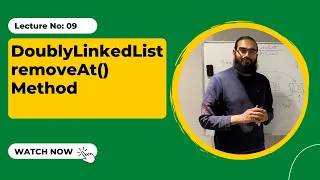 DoublyLinkedList remove At Method 9 Coding Interview Preparation