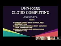 Case Study 2 Cloud Computing