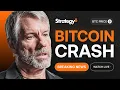Michael Saylor on Bitcoin Crash \u0026 MSTR Stock Drop – BTC Price Analysis