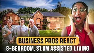 ICARE Homes - Business Professionals React Tour an 8-Bedroom Assisted Living Home in Fairfax VA