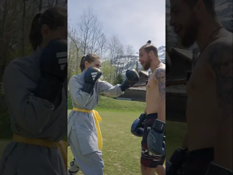 Während des Drehs im Shaolin Camp habe ich auch den UFC Fighter Daniil Donchenko kennengelernt!