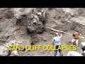 Download Lagu MINER SLIDES OVERHANGING CLIFF 