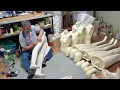 Lagu Process of Making Urethane Mannequin. 30-Year-Old Mannequin Manufacturing Factory in Korea