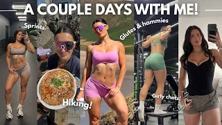 Spend a couple of days with me Glutes hammies sprints hiking girly chats